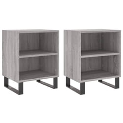 VidaXL 826808 Table de nuit et table de chevet Chêne