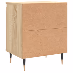 VidaXL 826819 Table de nuit et table de chevet Chêne - Vue supplémentaire 8