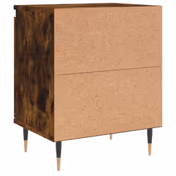 VidaXL 826823 Table de nuit et table de chevet Chêne - Vue supplémentaire 8