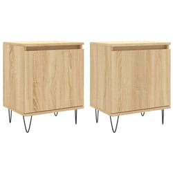 VidaXL 826835 Table de nuit et table de chevet Chêne