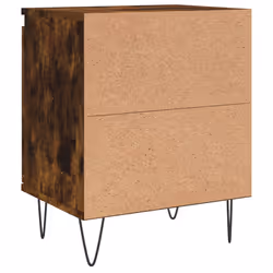 VidaXL 826838 Table de nuit et table de chevet Chêne - Vue supplémentaire 8