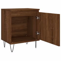 VidaXL 826842 Table de nuit et table de chevet Chêne - Vue supplémentaire 6