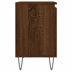 VidaXL 826842 Table de nuit et table de chevet Chêne - Vue supplémentaire 7