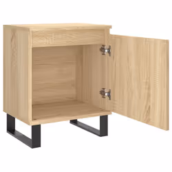 VidaXL 826851 Table de nuit et table de chevet Chêne - Vue supplémentaire 6