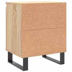 VidaXL 826851 Table de nuit et table de chevet Chêne - Vue supplémentaire 8