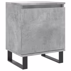 VidaXL 826852, Couleur du béton, Fer, Bois, 400 mm, 300 mm, 500 mm, 1 pièce(s)