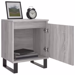 VidaXL 826857 Table de nuit et table de chevet Chêne - Vue supplémentaire 4