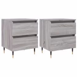 VidaXL 826873, Chêne, Fer, Bois, 400 mm, 350 mm, 500 mm, 2 pièce(s)