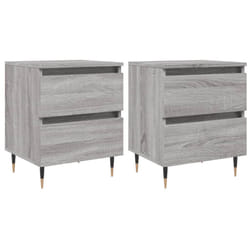 VidaXL 826873 Table de nuit et table de chevet Chêne