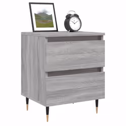 VidaXL 826873 Table de nuit et table de chevet Chêne