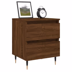 VidaXL 826875 Table de nuit et table de chevet Chêne