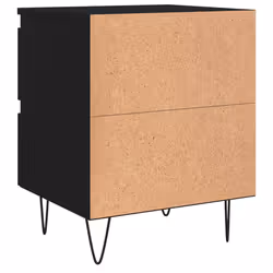 VidaXL 826878 Table de nuit et table de chevet Noir - Vue supplémentaire 6