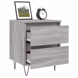 VidaXL 826888 Table de nuit et table de chevet Chêne - Vue supplémentaire 4