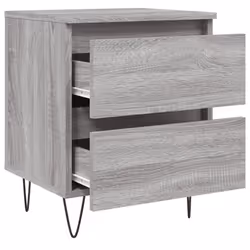 VidaXL 826888 Table de nuit et table de chevet Chêne - Vue supplémentaire 6