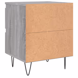 VidaXL 826888 Table de nuit et table de chevet Chêne - Vue supplémentaire 8