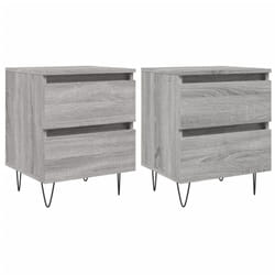 VidaXL 826889 Table de nuit et table de chevet Chêne