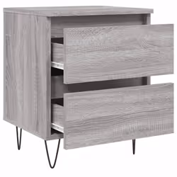 VidaXL 826889 Table de nuit et table de chevet Chêne - Vue supplémentaire 6