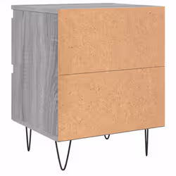 VidaXL 826889 Table de nuit et table de chevet Chêne - Vue supplémentaire 8