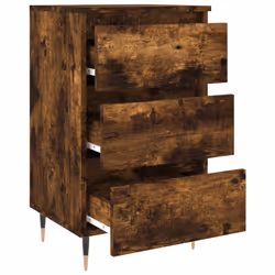VidaXL 826919 Table de nuit et table de chevet Chêne - Vue supplémentaire 6