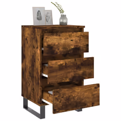 VidaXL 826951 Table de nuit et table de chevet Chêne - Vue supplémentaire 4