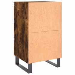 VidaXL 826951 Table de nuit et table de chevet Chêne - Vue supplémentaire 8