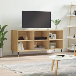 vidaXL Meuble TV - Chêne Sonoma