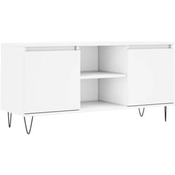 Vidaxl - Meuble tv blanc 104x35x50 cm bois d'ingénierie