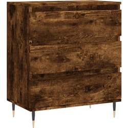 Buffet Chêne fumé 60x35x70 cm Bois d'ingénierie Vidaxl
