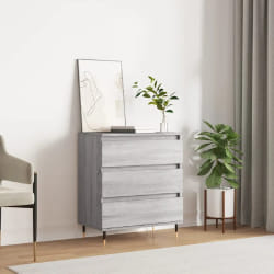 vidaXL Buffet Sonoma gris 60x35x70 cm