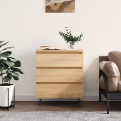 Ce buffet tendance, au look intemporel, est conçu pour être un excellent supplément à votre maison. Matériau durable : le boi ...
