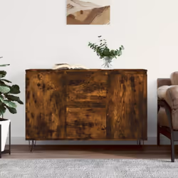 Ce buffet tendance, au look intemporel, est conçu pour être un excellent supplément à votre maison. Matériau durable : le boi ...