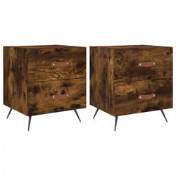 VidaXL 827255 Table de nuit et table de chevet Chêne