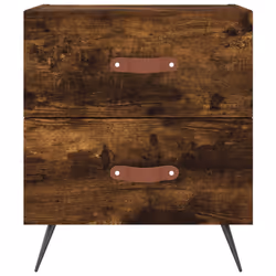 VidaXL 827255 Table de nuit et table de chevet Chêne - Vue supplémentaire 6