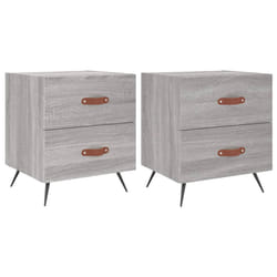 VidaXL 827257 Table de nuit et table de chevet Chêne