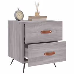VidaXL 827257 Table de nuit et table de chevet Chêne