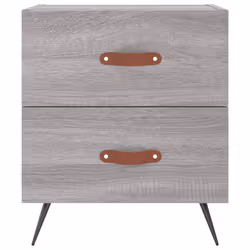 VidaXL 827257 Table de nuit et table de chevet Chêne - Vue supplémentaire 6