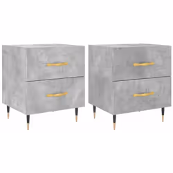 Introduisez un air de charme moderne dans votre intérieur avec ces tables de chevet ! Matériau durable : le bois d'ingénierie ...