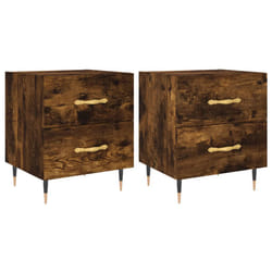VidaXL 827271 Table de nuit et table de chevet Chêne