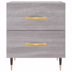 VidaXL 827272 Table de nuit et table de chevet Chêne - Vue supplémentaire 6