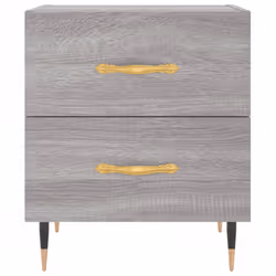 VidaXL 827273 Table de nuit et table de chevet Chêne - Vue supplémentaire 6