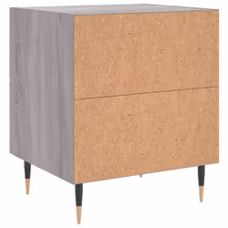 VidaXL 827273 Table de nuit et table de chevet Chêne - Vue supplémentaire 8
