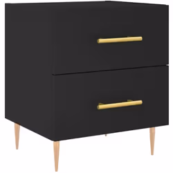 Introduisez un air de charme moderne dans votre intérieur avec cette table de chevet ! Matériau durable : le bois d'ingénieri ...