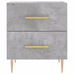 VidaXL 827285 Table de nuit et table de chevet Couleur du béton - Vue supplémentaire 6