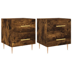 VidaXL 827287 Table de nuit et table de chevet Chêne