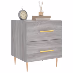 VidaXL 827289 Table de nuit et table de chevet Chêne