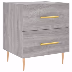 VidaXL 827289 Table de nuit et table de chevet Chêne - Vue supplémentaire 5