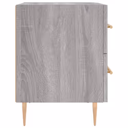 VidaXL 827289 Table de nuit et table de chevet Chêne - Vue supplémentaire 7