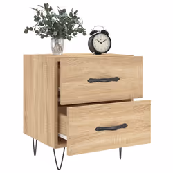 VidaXL 827299 Table de nuit et table de chevet Chêne