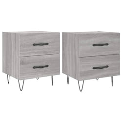 VidaXL 827305 Table de nuit et table de chevet Chêne