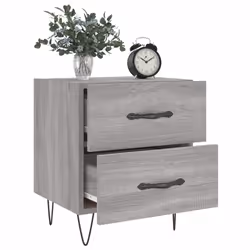 VidaXL 827305 Table de nuit et table de chevet Chêne